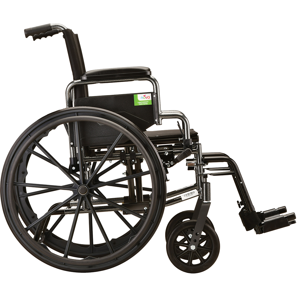 WHEELCHAIR LTWT 16" FDA SA FR SIDE